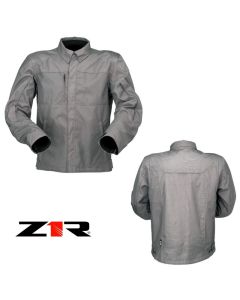 Z1R Wapenshaw Textile Street Motorcycle Grey Jacket - Pick Size