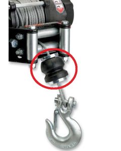 ATV Winch Bumper Cable Fairlead Stop Stopper Black Rubber Cushion