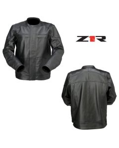 Z1R Justifier Street Motorcycle Leather Jacket - Pick Size Black